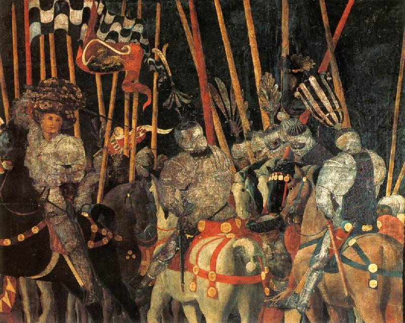 UCCELLO, Paolo Micheletto da Cotignola Engages in Battle (detail) et china oil painting image